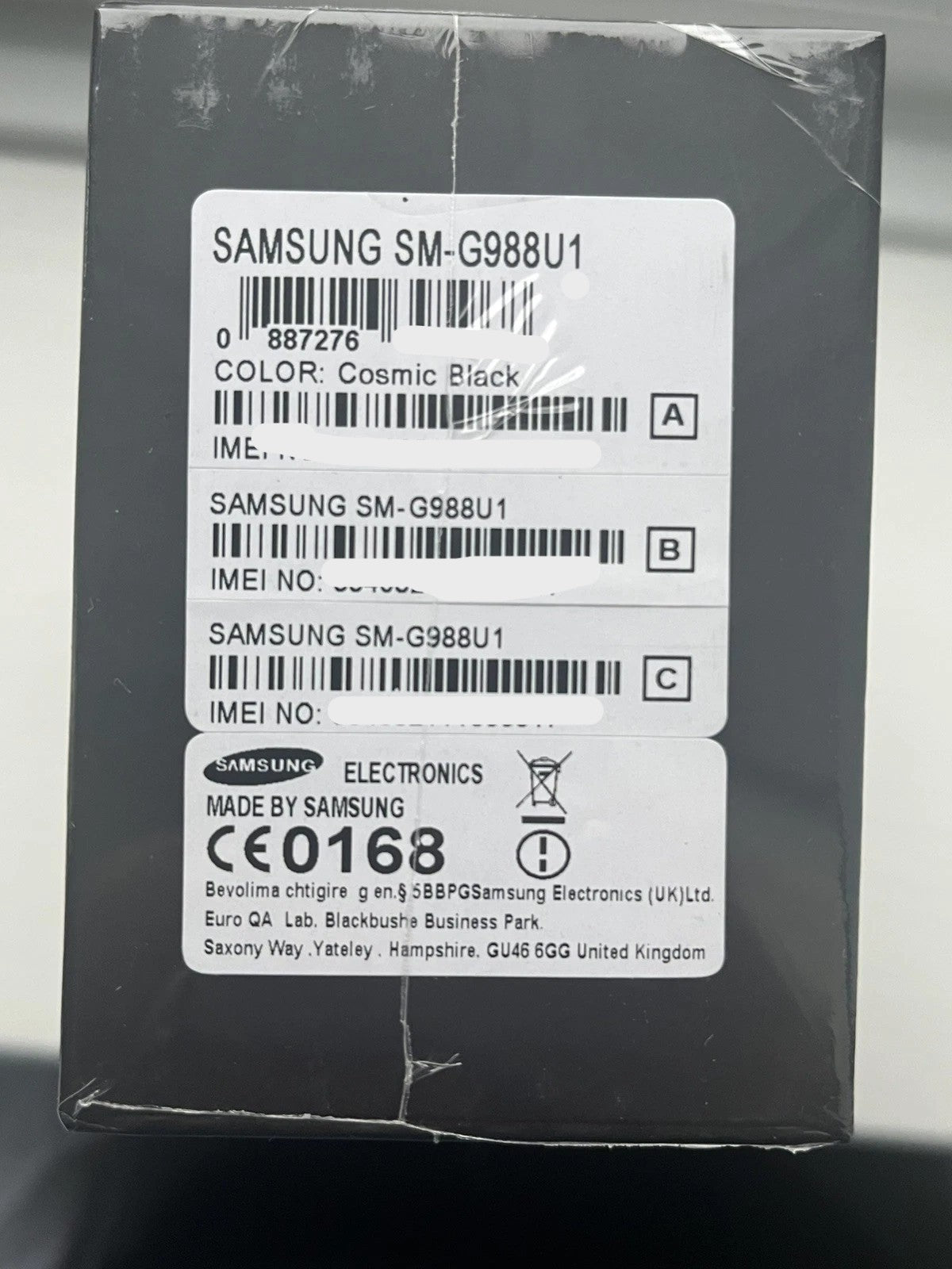 Samsung Galaxy S20 Ultra 5G -12GB RAM 128GB - Black - New&Sealed(unlocked)