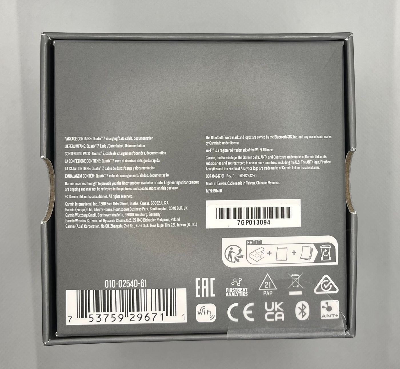 Garmin Quatix 7 Ultimate Marine Watch 47mm Smartwatch New&Sealed 2 year warranty