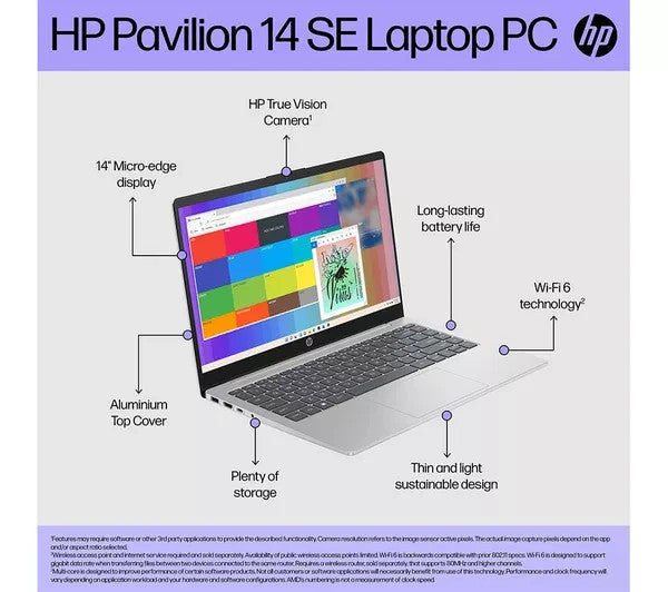 HP Pavilion SE 14-ep0529sa 14" Laptop - Intel® Core™ i5, 8GB, 256GB - New&Sealed