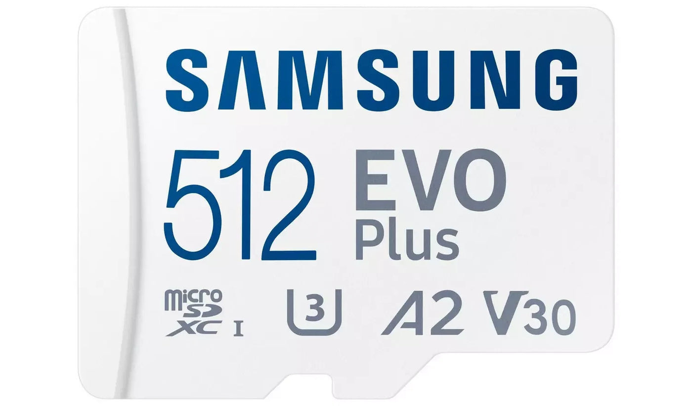 Samsung EVO Plus microSD Card 512GB 160MB/s + SD Adapter -New&sealed