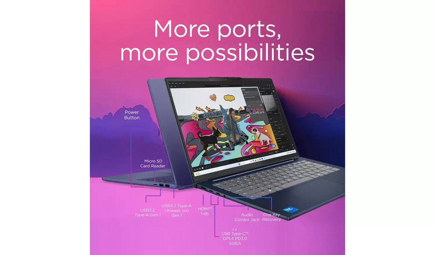 Lenovo Ideapad slim 5 14” Laptop- Intel i5 13420H, 32GB, 512GB SSD-New&Sealed