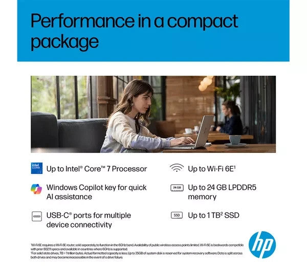 HP OmniBook 5 Flip 14" Laptop -Intel Core i3, 8GB, 512GB, Touchscreen-New&Sealed