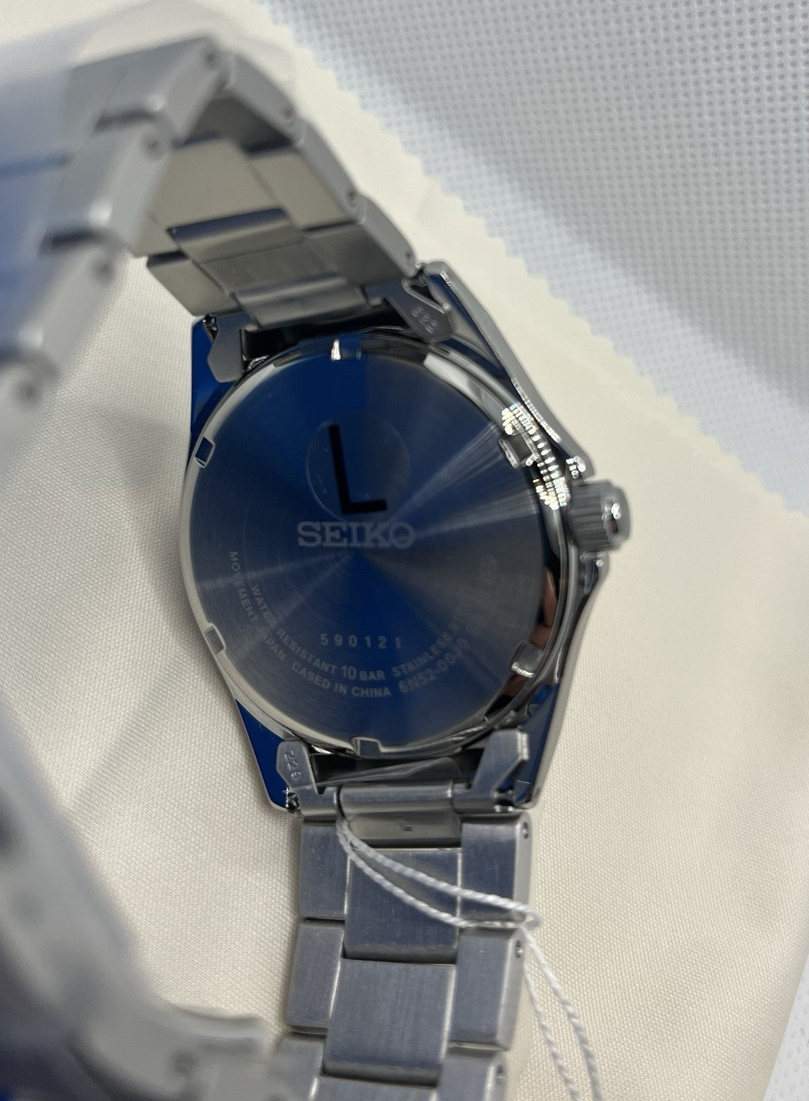 Seiko S Series Stainless Steel Black Dial Watch SBTH005 - New W Papers