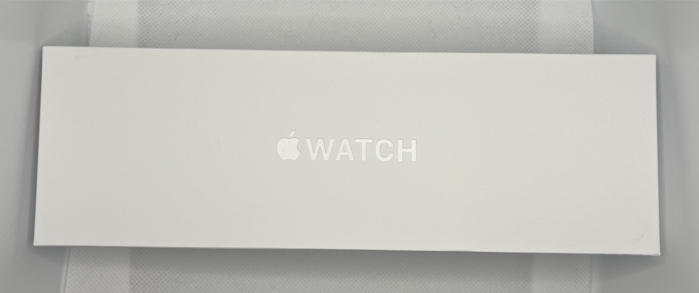 Apple Watch Series 10 46mm GPS denim sport band Aluminium case SB M/L-New
