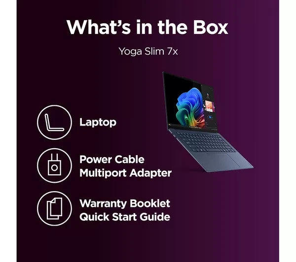 Lenovo Yoga Slim 7 14" OLED Laptop Intel Ultra 5 16GB 512GB SSD -New&Sealed