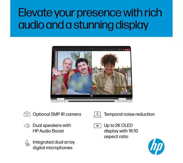 HP OmniBook 5 Flip 14" Laptop -Intel Core i3, 8GB, 512GB, Touchscreen-New&Sealed