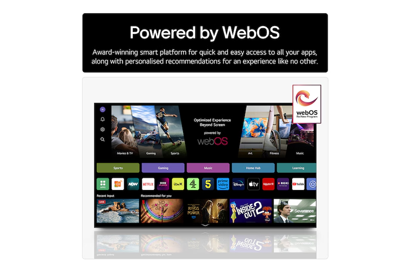 LG 65" OLED evo AI 4K Smart TV 2025 (OLED65C56LB) -New&Sealed