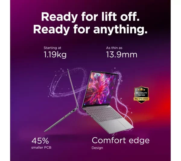 Lenovo Yoga Slim 7 14" 2k OLED Laptop Intel Ultra 5 226V 16GB RAM 512GB SSD W11