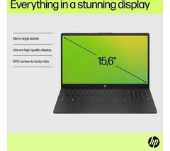 HP 15-fd0554sa 15.6" Laptop Intel Core i5, 256 GB SSD, 8GB RAM W11 Jet Black