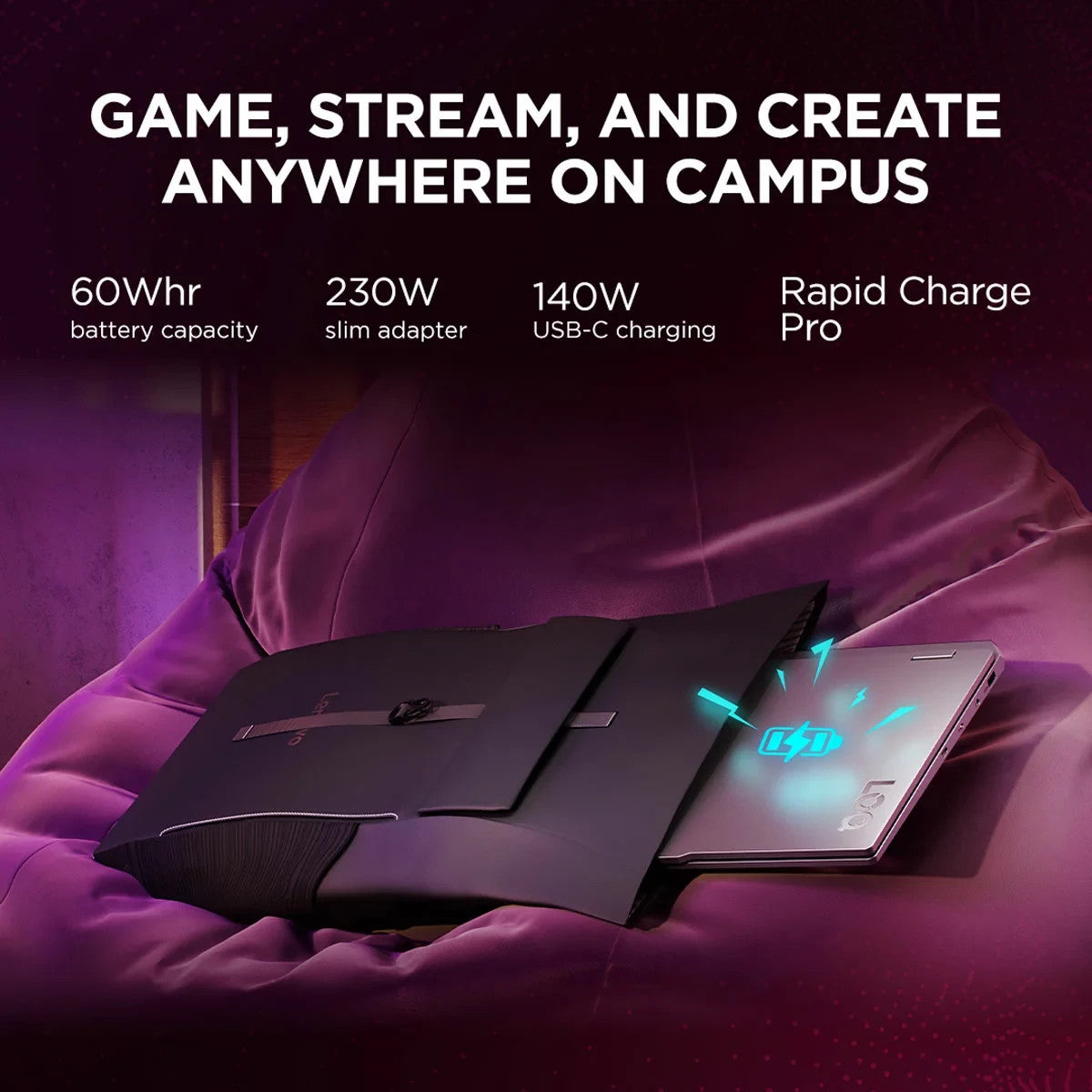 Lenovo LOQ 15.6" Gaming Laptop AMD Ryzen 7 250, RTX 5060, 32GB RAM, 1TB - Sealed