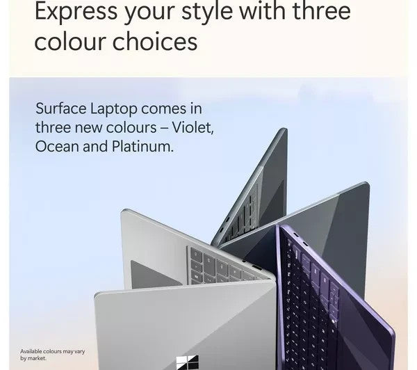 Microsoft Surface Laptop 13" Copilot+ PC Snapdragon X Plus 16GB RAM 256GB SSD