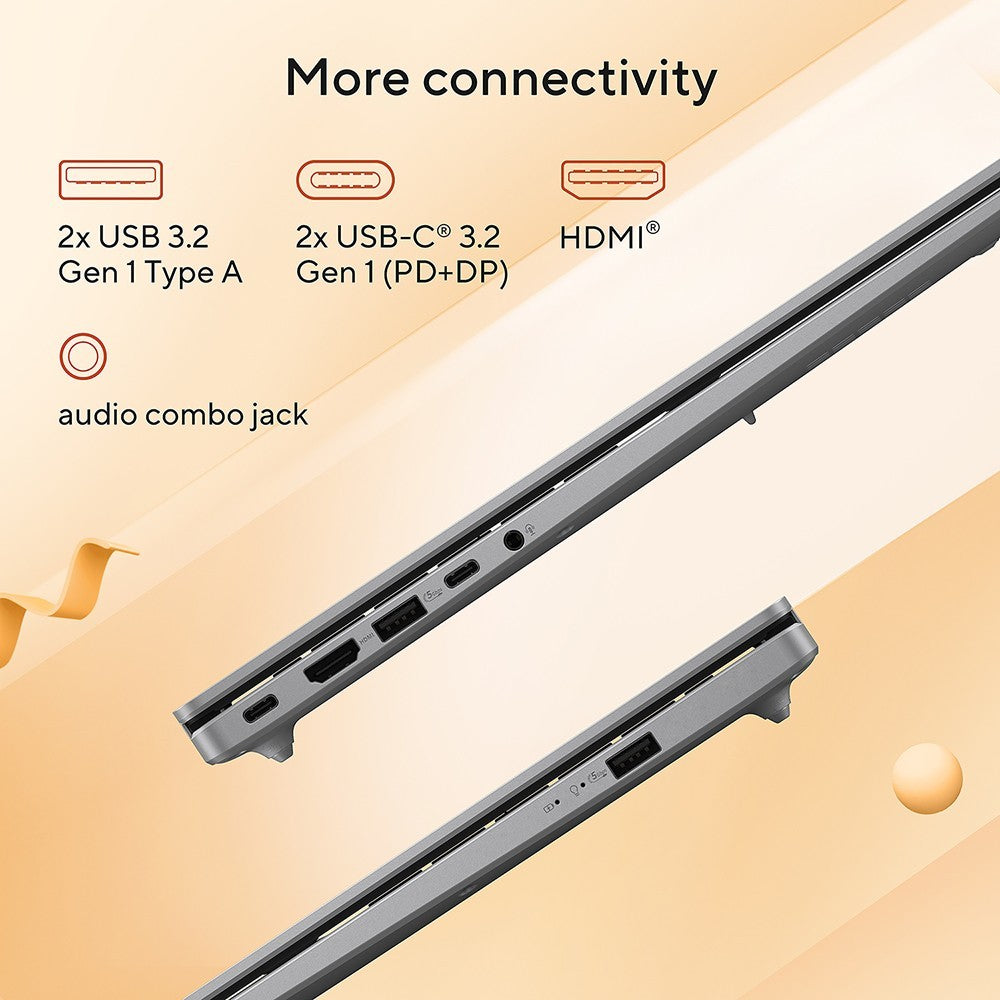 ASUS Vivobook S16 16" Laptop - AMD Ryzen AI 5 (16GB RAM, 512GB SSD)-New&Sealed