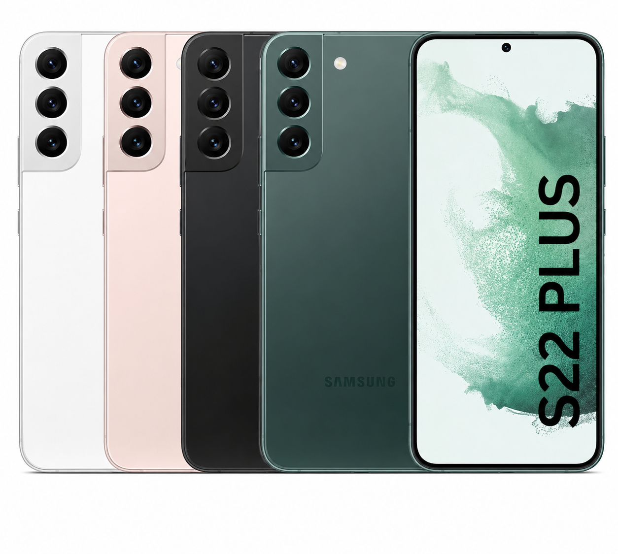 Samsung Galaxy S22 Plus 5G 256GB 6.6" Unlocked Black/Pink/Green/White New&Sealed