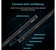 ASUS V16 Gaming Intel Core 5 210H 16GB 512GB SSD GeForce RTX 5050 16 I K3607VH