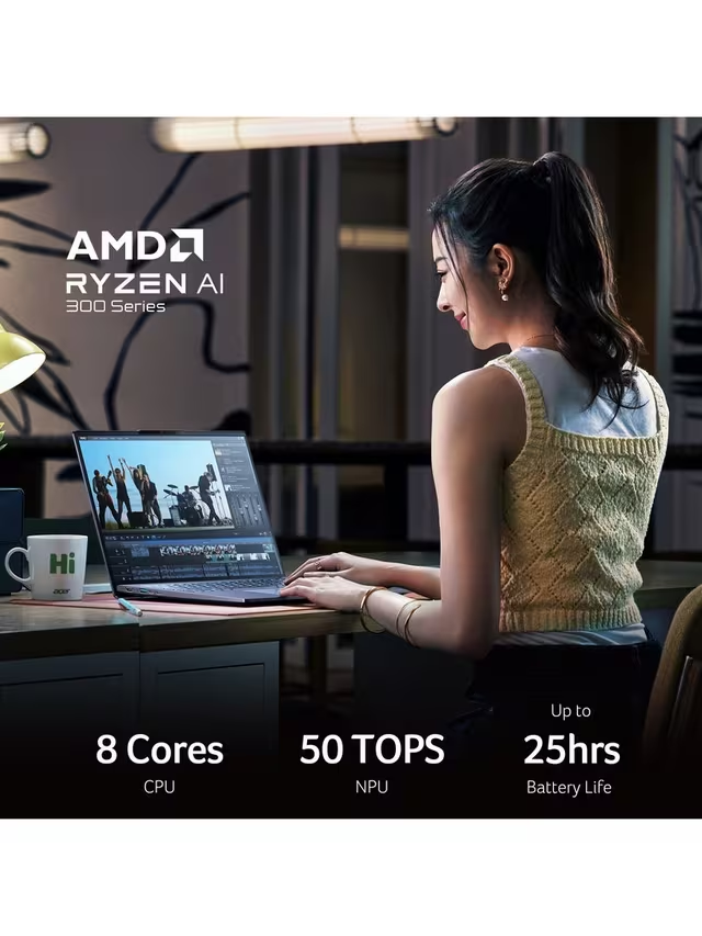 ACER Aspire 14 AI OLED Laptop - Intel Ultra 5 226V (16GB RAM, 512GB SSD)- New