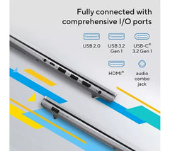 ASUS Vivobook 14 Intel Core 5 120U 14" Laptop 16GB 512GB SSD W11 X1404VA-EB1154W