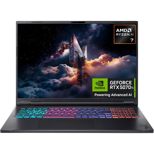 Acer Nitro 18 AI AN18-61 AMD Ryzen AI 7 350 16GB RAM 1TB SSD RTX 5070Ti 18" W11H