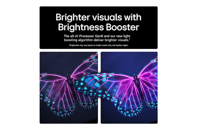 LG 65" OLED evo AI 4K Smart TV 2025 (OLED65C56LB) -New&Sealed