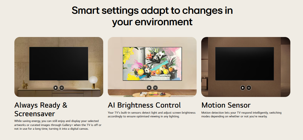 LG 65" OLED evo AI 4K Smart TV 2025 (OLED65C56LB) -New&Sealed