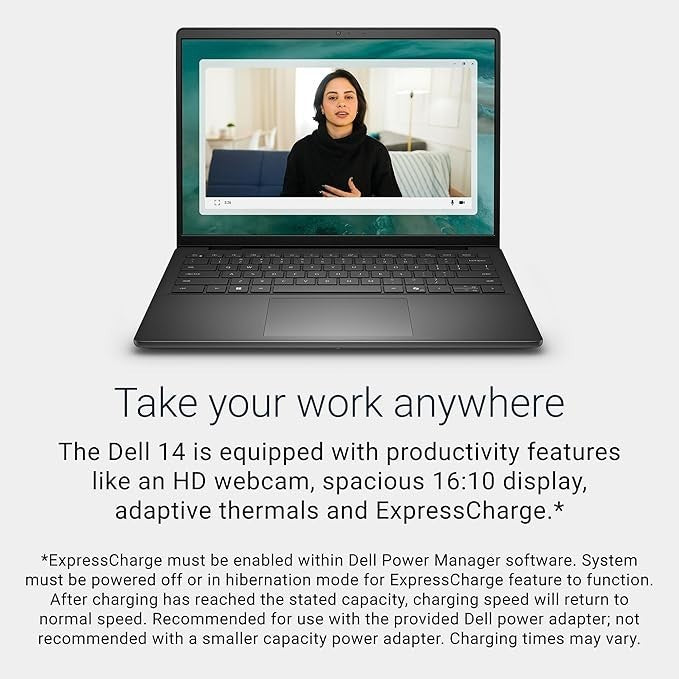 Dell 14 DC14255 14" 2K  Aluminium Laptop - AMD Ryzen 5 (16GB, 512GB ) - New