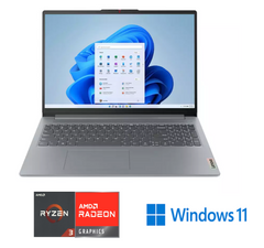 Lenovo IdeaPad Slim 3  15.6" Laptop AMD Ryzen 3 8GB RAM 256GB SSD W11 82XQ00QJ