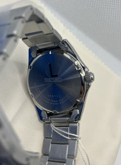 Seiko S Series Stainless Steel  Black Dial Watch SBTH005  - New W Papers