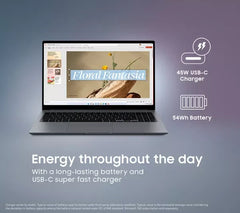 Samsung Galaxy Book4 15.6" Laptop Intel Core i3 8GB RAM 256GB SSD  NP750XGJ- NEW