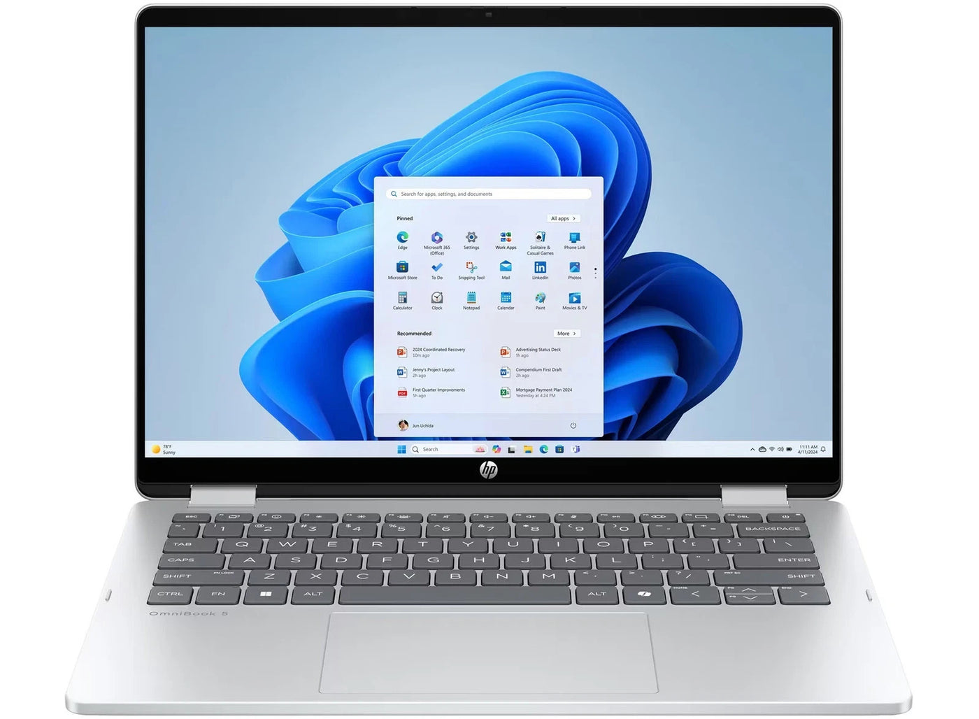 HP OmniBook 5 Flip 14" Laptop -Intel Core i3, 8GB, 512GB, Touchscreen-New&Sealed