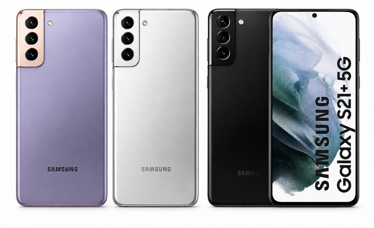 Samsung Galaxy S21 Plus 5G 128GB Unlocked DualSim Black/Silver/Purple New&Sealed