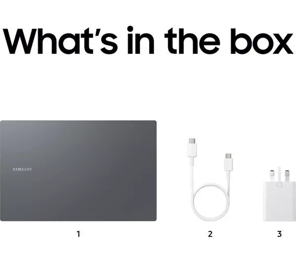 Samsung Galaxy Book4 15.6" Laptop Intel Core i3 8GB RAM 256GB SSD  NP750XGJ- NEW