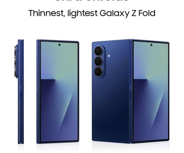 Samsung Galaxy Z Fold 7 1TB Blue 16GB RAM UK Model Unlocked - New &Sealed