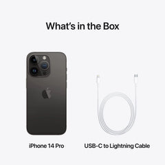 Apple iPhone 14 Pro 5G 256GB Unlocked Smartphone Space Black -New&Sealed