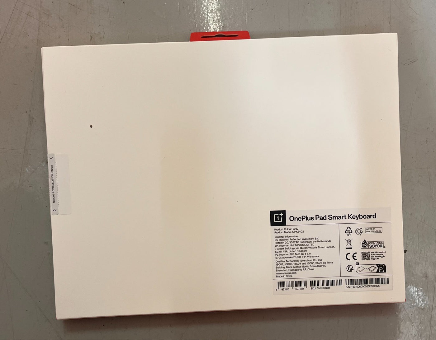 OnePlus Pad QWERTY Smart Keyboard OnePlus pad 2 - New&Sealed