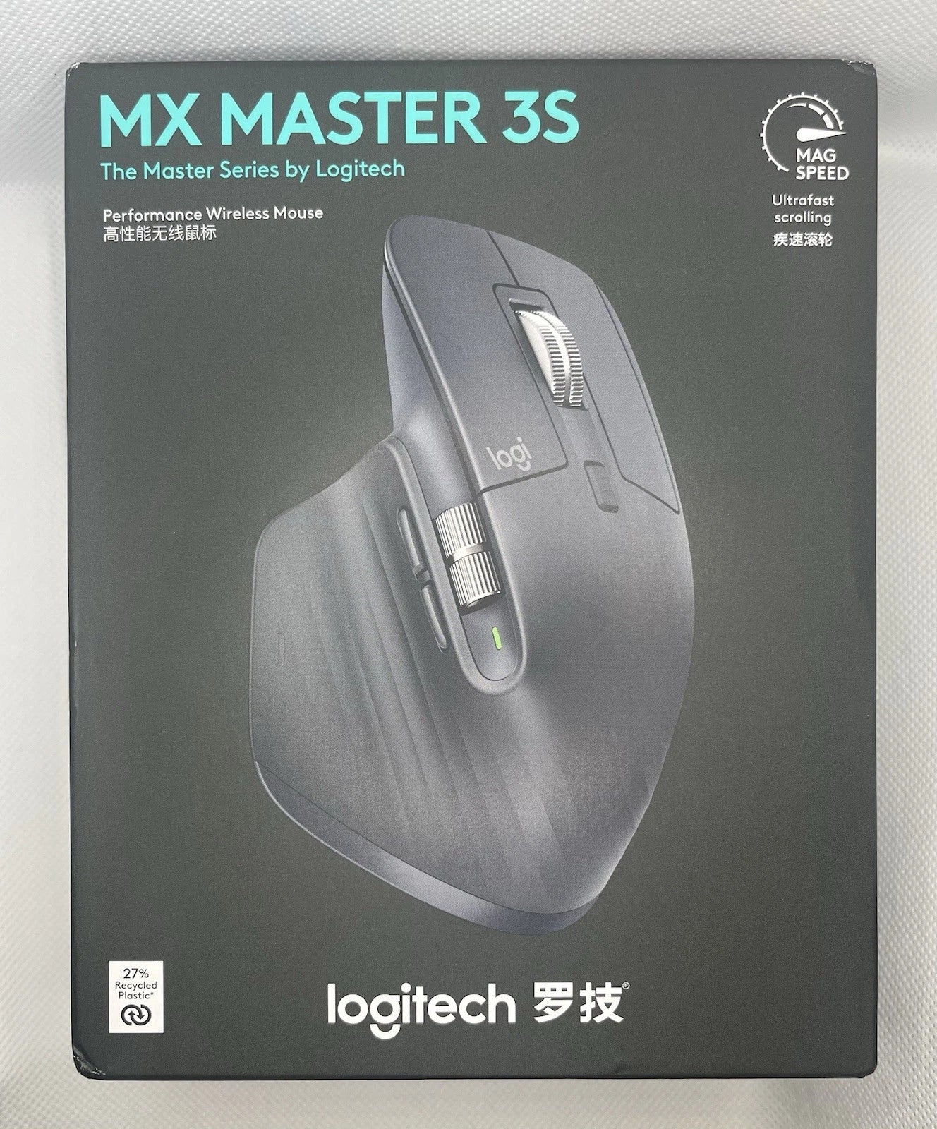 Logitech MX Master 3s Wireless Mouse -New & Sealed